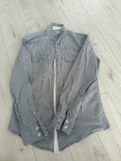 Koszula w kratkę męska r. M slim