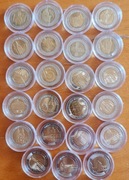 5 zł okolicznościowe mennicze - pełny komplet 23 szt.