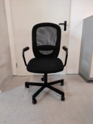 Krzesło FLINTAN IKEA + podłokietniki