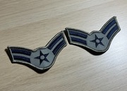 Naszywka - USAF - Airman First Class E-3 (ABU) (A1C) - male - para