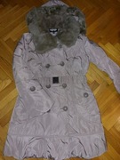 kurtka płaszczyk puch puchowa 80/20