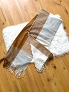 Szalik Reserved brązowy beżowy nowy 