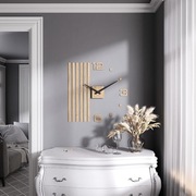 Zegar ścienny Cander Berlin MNU 2760 P XXL, cichy, fornir dębowy