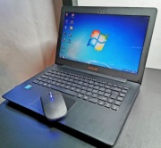 Laptop ASUS X453MA 14" Intel N2840 Ram 4GB Dysk 250GB Windows 7 PRO