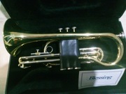 Trąbka kornet ustnik futerał