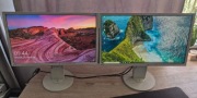 2 Monitory 23" Eizo FlexScan EV2316W niskie zużycie prądu