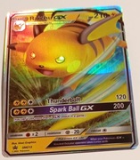 Karta Pokemon Raichu GX 210 HP