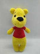 Miś misio Kubuś na szydełku 