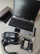 HP EliteBook 6930p + stacja dokująca + kieszeń HDD – idealny do biura/NAS