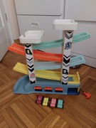 Tor wyścigowy dla dzieci - ZESTAW zjeżdżalnia z autami 4szt.18m+ Top Bright