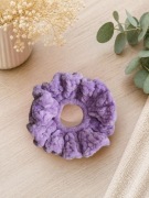 Frotka scrunchie na szydełku handmade 