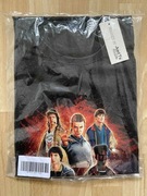 KOSZULKA L T-SHIRT Z SERIALU NETFLIX STRANGER THINGS NOWA ZAFOLIOWANA