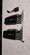 Dwie Karty Geforce Nvidia K1200
