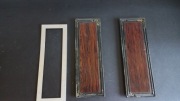 UNITRA ZRK ZK240 BOCZKI I LISTWA ALUMINIOWA MAGNETOFONU UZYWANA