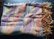 Apaszka chustka wielokolorowa z frędzlami 