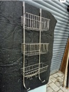 Okazja BAMODI Wieszak półki na kabinę prysznicową szybę 3 polki