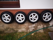 Felgi aluminiowe 14" Aluett + opony letnie FORTUNE/AUSTONE