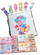 Książeczka edukacyjna na rzepy inspirowana bajką Psi Patrol