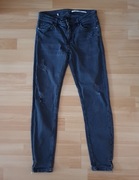 ZARA spodnie damskie medium rise slim fit S/36