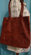 Wyjątkowa torba ze skóry Venezia shopper