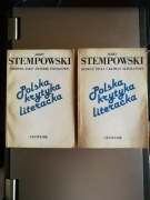 Stempowski -Polska krytyka literacka  I-II