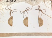 Gliniane ozdoby świąteczne  pierogi