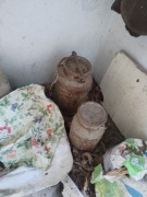 Stare bańki na mleko różne 