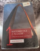 Matematyka z plusem 1 zakres rozszerzowy