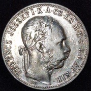 Austro-Węgry 1 florin 1890 r. Francis Joseph I
