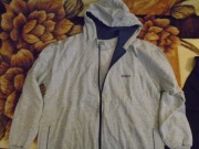 Bluza dresowa z kapturem,jasnoszary XL MIST,nowa