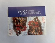 Fi 5321** 600 -lecie Parafii św. Floriana w Brwinowie tete beche z 2023 r.