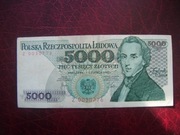 POLSKA BANKNOT 5000 zł 1982 r.  seria Z