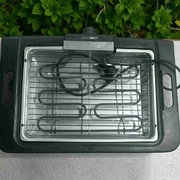 GRILL ELEKTRYCZNY STOŁOWY NA STÓŁ OPIEKACZ BEZ DYMU NA TARAS OGRODOWY MOCNY