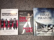 Zestaw książek - historia i biografia: Piraci, Rewolwerowcy, Mercury