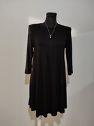 Czarna casualowa krótka sukienka marki Asos używana rozmiar 36/S