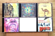 5 płyt CD Jethro Tull, Camel, Yes, King Crimson,