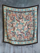 Chusta jedwabna Miray, duża, piękny wzór