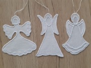 OZDOBY ŚWIĄTECZNE WYKONANE HAFTEM 3 szt (8)