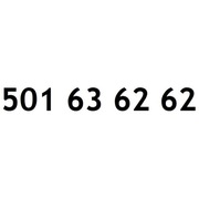 ZŁOTY NUMER 501 63 62 62