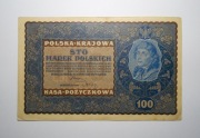 Stary banknot 100 marek Polskich 1919