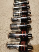 Para lamp 6SN7GT  V Marconi 2-hole Canada brand GE