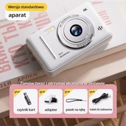 Aparat cyfrowy 4K 50MP | Zoom 8x | Dual Camera | Stabilizacja | Type-C