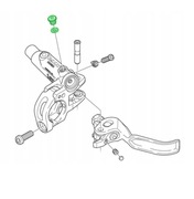 Śruba odpowietrzająca z uszczelką O-ring 8.85 mm M5