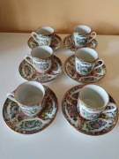 Serwis herbaciany  6- osobowy - chińska porcelana 