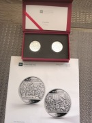 Zestaw dwóch monet Hołd Pruski , Hołd Ruski 2x10 zł