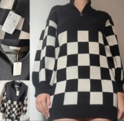 LOEVIA PARIS sweter długi sukienka  S/M Nowa 