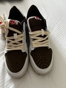 Jordan 1 low travis scoot reverse mocha