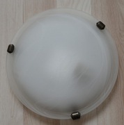 Plafoniera plafon szkło metal 30 cm, E27, max.60W