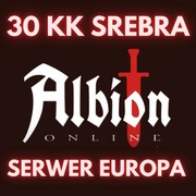 ALBION ONLINE EUROPA 30 MILIONÓW SREBRA 30KK SILVER SERWER EU 30MLN SREBRO
