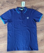 Koszulka polo męska bawełniana granatowa Kenzo L